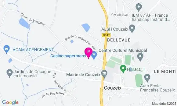 Localisation Basile Galluchon