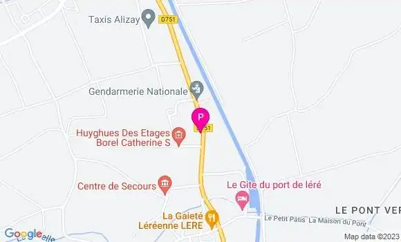 Localisation Pauline Hecquet