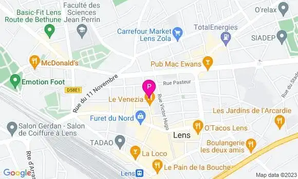 Localisation Colin Gerard