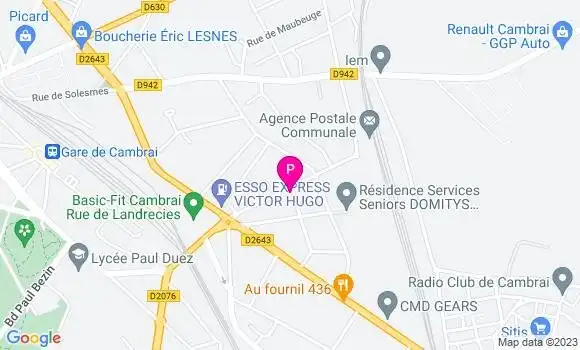 Localisation Camille Dumont
