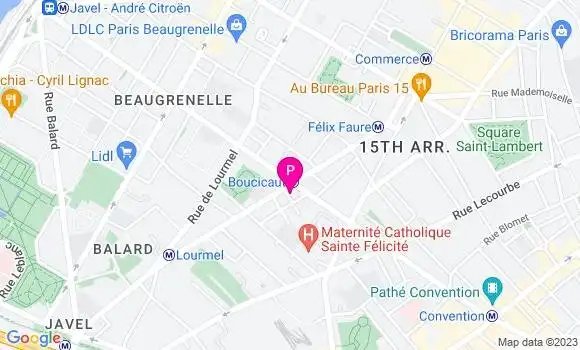 Localisation Benedicte Poulenat