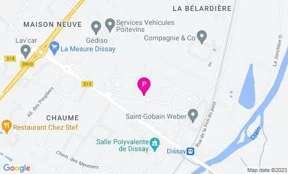 Localisation Florence Maubayou Menanteau