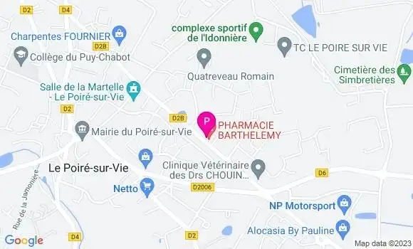 Localisation Caroline Chevallier