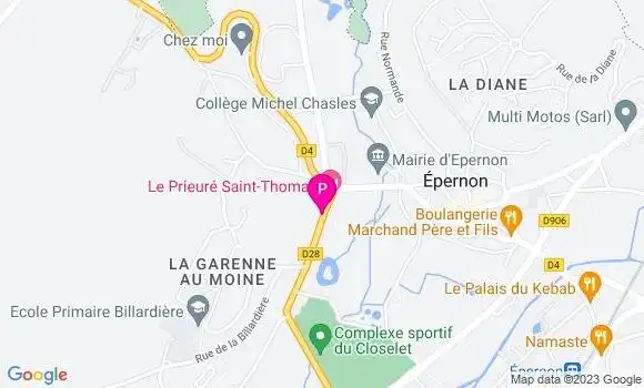 Localisation Guillaume Bignon