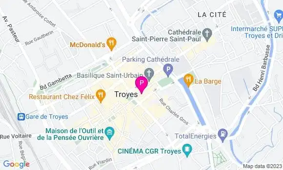 Localisation Chloe Culhat Mangin
