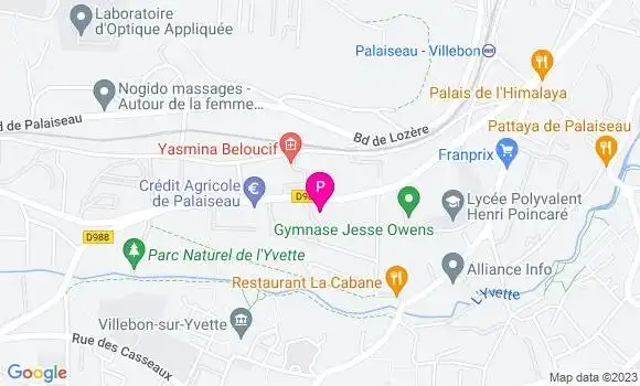 Localisation Isabelle Peresse