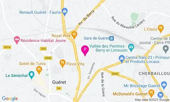 Localisation Marc Guillot
