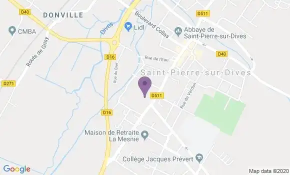 Localisation Chantal Douet Salvan