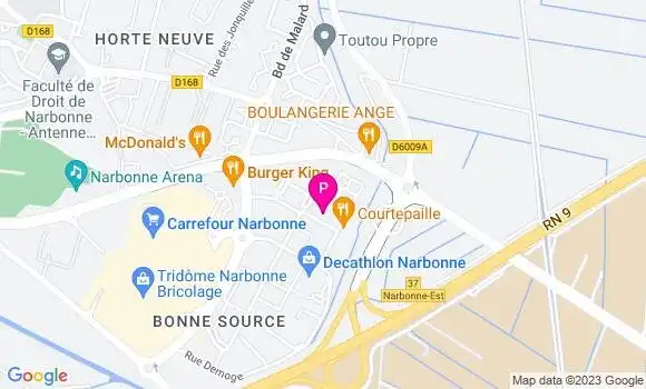 Localisation Charlotte Pesqui