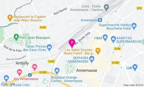 Localisation Anne Celine Protte