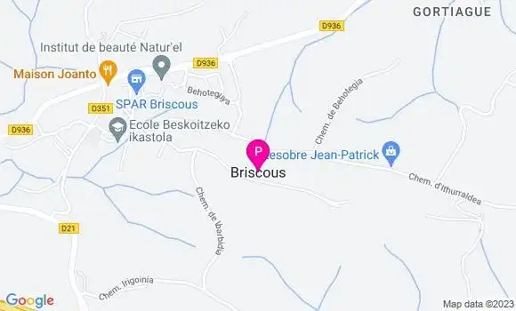 Localisation Florie Haramboure Andissac