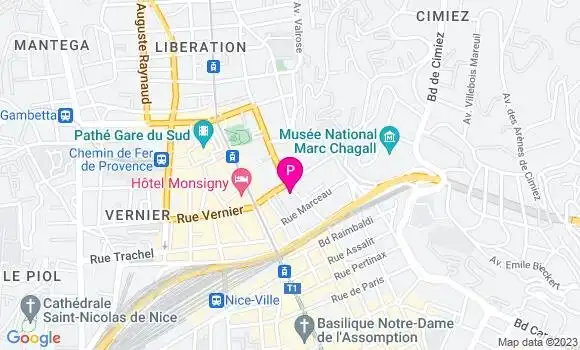 Localisation Camille Sussan