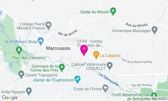 Localisation Carine Fernandes