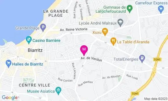 Localisation Mathilde Gomez