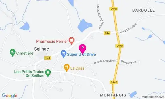 Localisation Murielle Vedrenne
