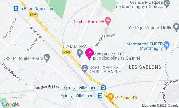 Localisation Melissa Le Brun