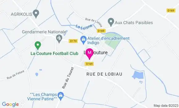 Localisation Hugo Carton