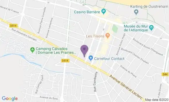 Localisation Frédérique Bigot