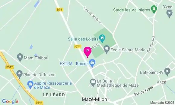 Localisation Cecile Bouvier Gautun