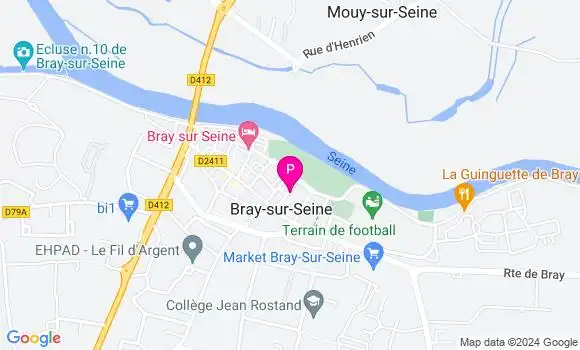 Localisation Praxede Laure Hennebelle
