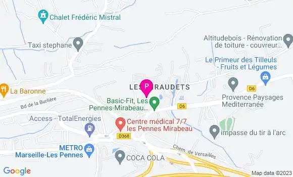 Localisation Camille Comtet