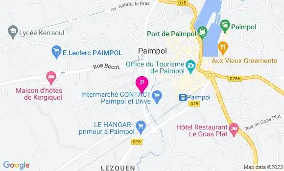 Localisation Agathe Lebellois