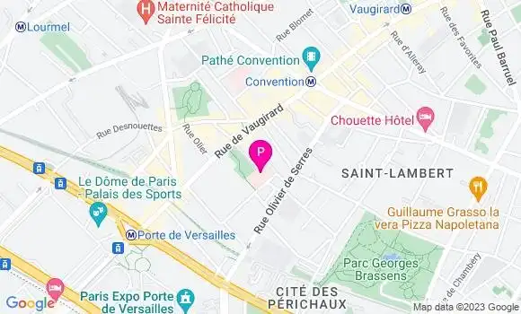 Localisation Vinciane Michelet