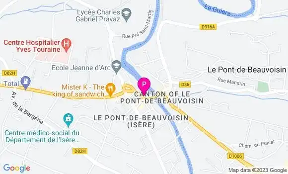 Localisation Benjamin Asse