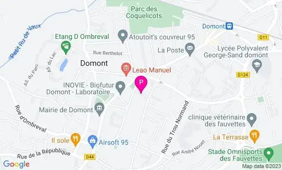 Localisation Pascale Albaret Ledoux