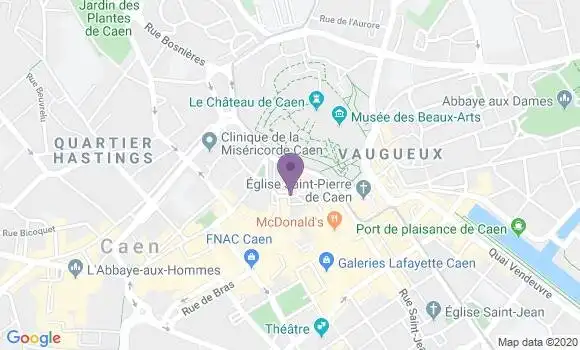 Localisation Emilie Cabus