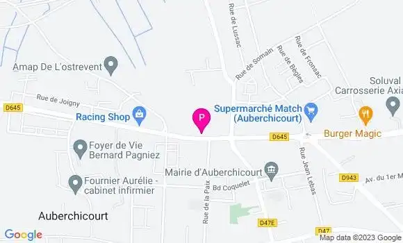 Localisation Elisabeth Bachelet