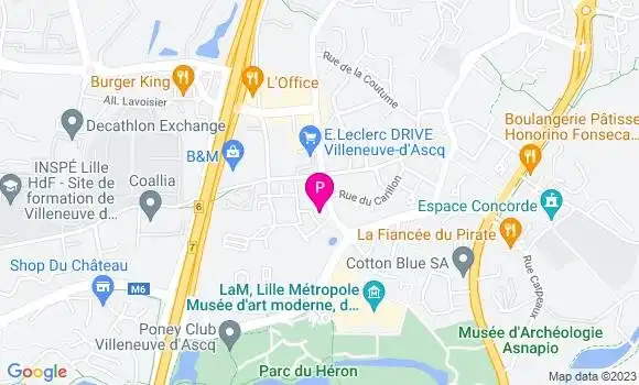 Localisation Justine Monseur