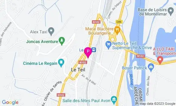 Localisation Marie Charlotte Munios