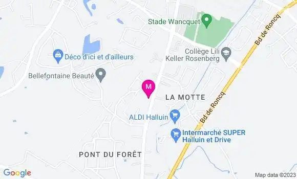 Localisation Delphine Collet