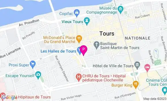 Localisation Alexandre Audouin