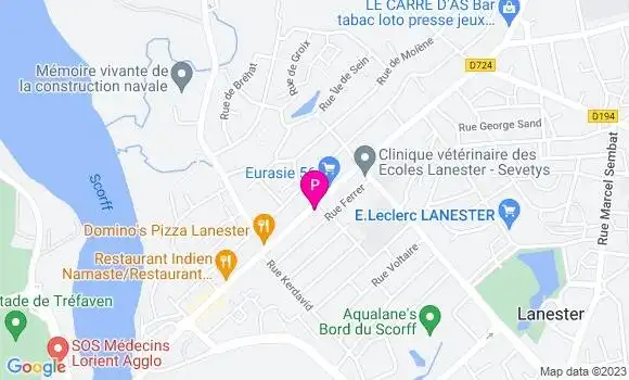 Localisation Catherine Maussion Levron