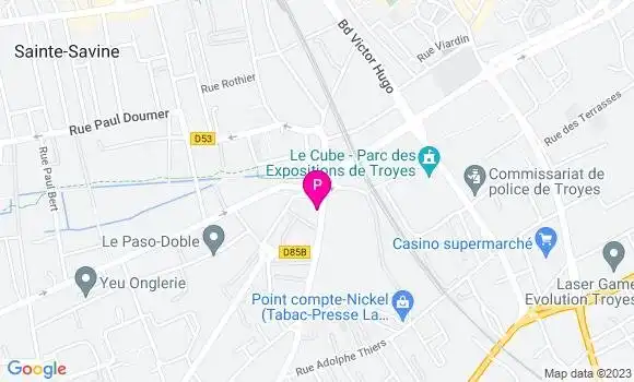 Localisation Marie Miocque