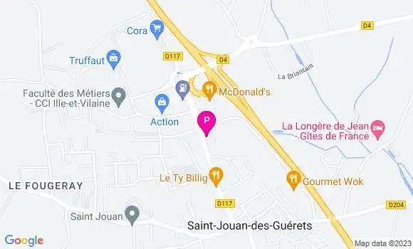 Localisation Amelie Pierre