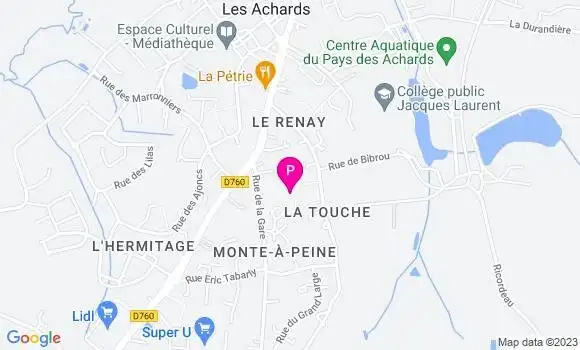 Localisation Cathy Besnard