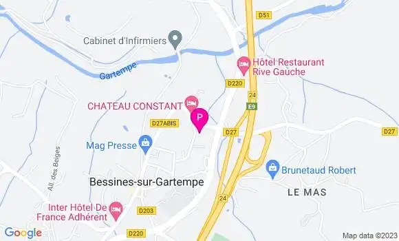 Localisation Carole Vetier