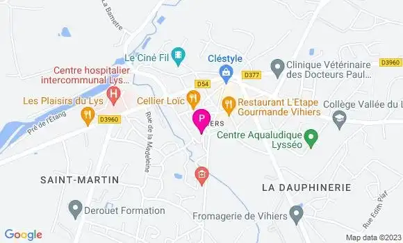 Localisation Charlene Testard