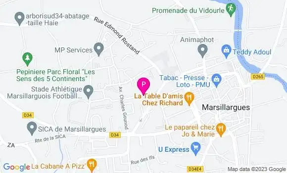 Localisation Rachel Seurot