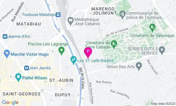 Localisation Madeleine Carpel