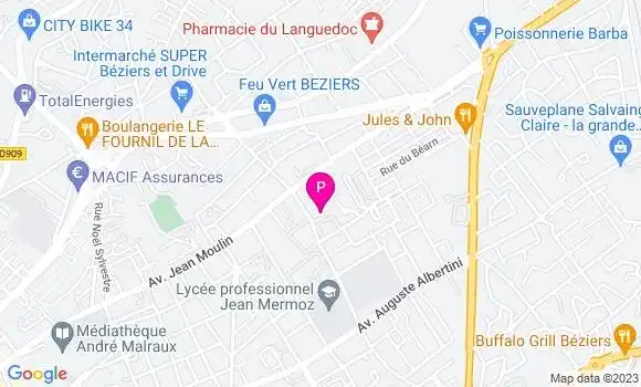 Localisation Ophelie Castaner Gil