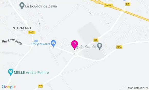 Localisation Alicia Lehoulle