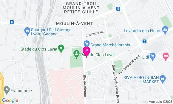 Localisation Fabien Magallon