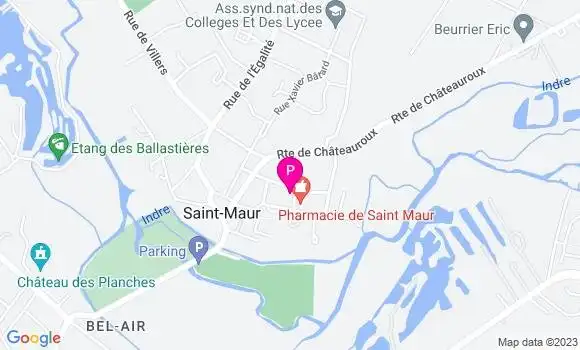 Localisation Cecile Lesourd Smits