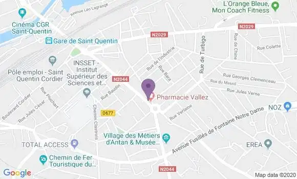 Localisation Thomas Guérin