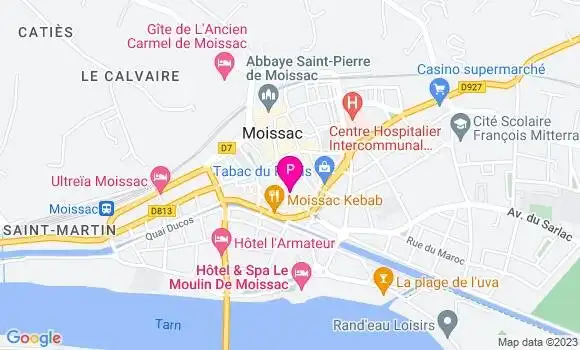 Localisation Serge Dibella