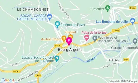 Localisation Sophie Avart